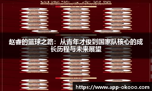 赵睿的篮球之路:从青年才俊到国家队核心的成长历程与未来展望